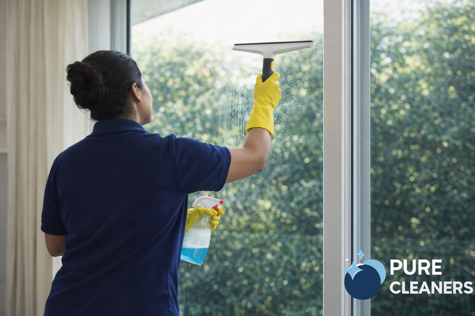 Office cleaning professionals